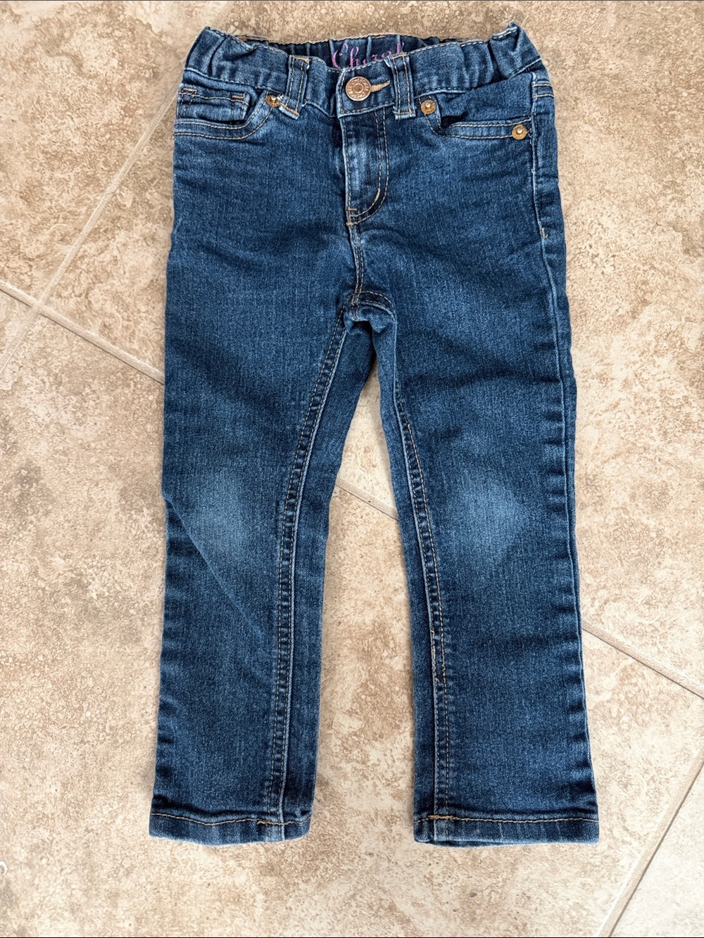 Cherokee Dark Blue Denim Kids Jeans